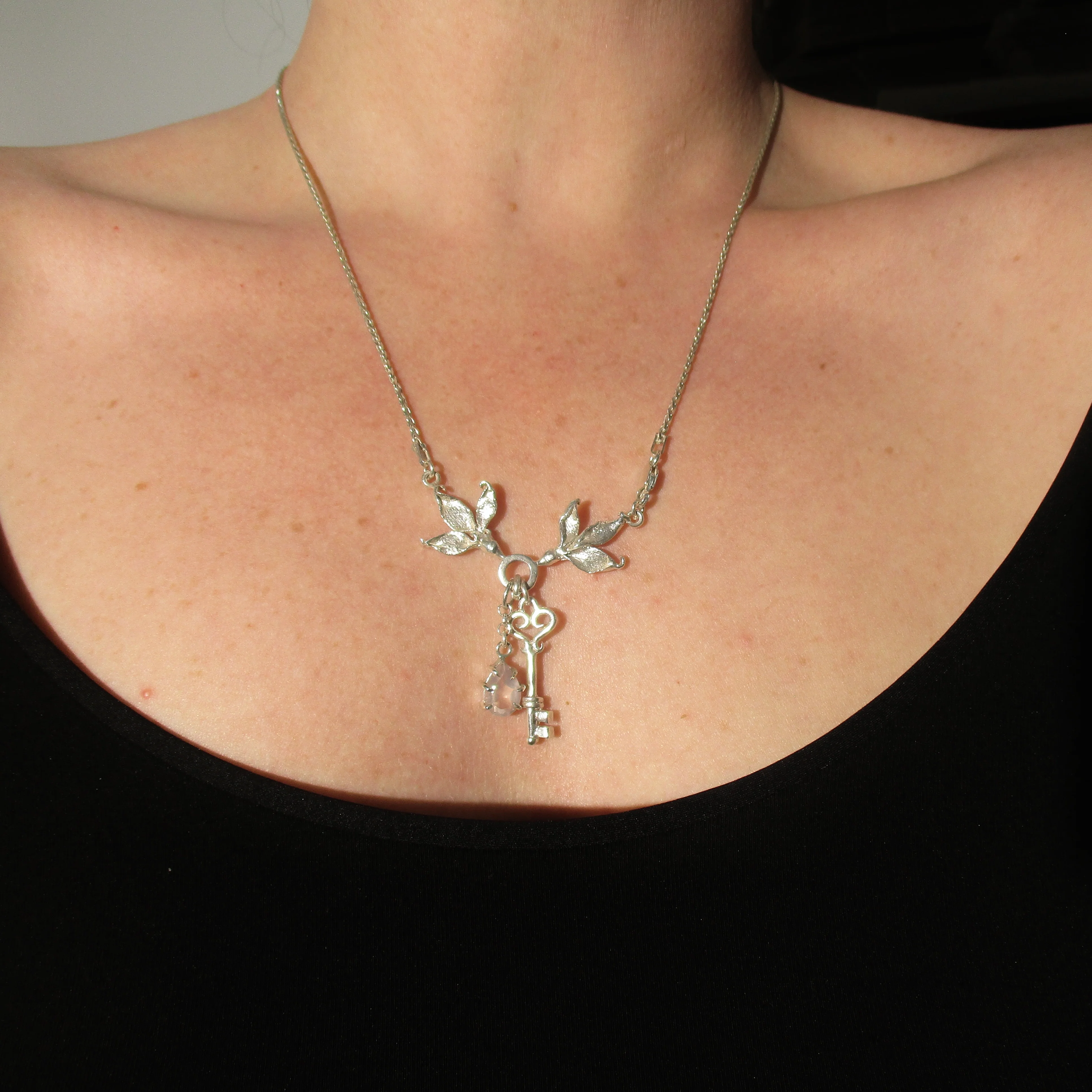 Two Birds One Stone Necklace - Image 7
